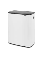 Brabantia White Bo Touch 60L Bin - Image 4 of 6