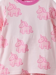 Cotton On Pink Dreamdrift Long Sleeve Pyjamas Set - Image 2 of 3