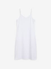 Black/White Naturally Cooling Cotton Midi Slips 2 Pack - Image 3 of 4