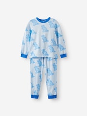 Cotton On Blue Dreamdrift Long Sleeve Pyjamas Set - Image 1 of 3