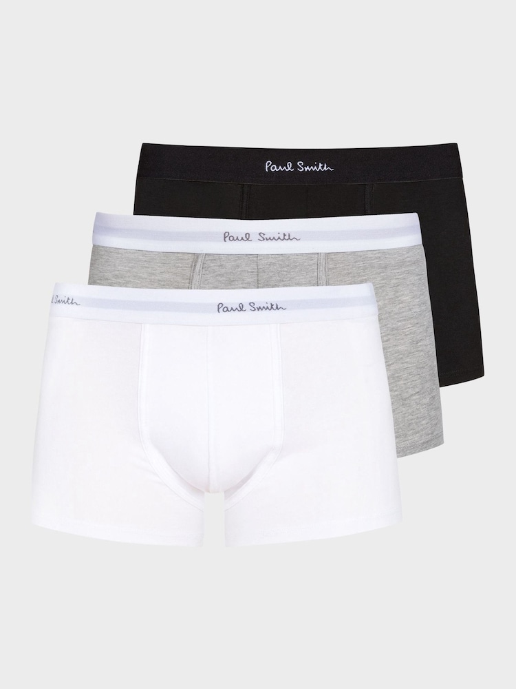 PS Paul Smith Black Boxers 3 Pack - Image 1 of 5 PS Paul Smith Black Boxers 3 Pack - Image 1 of 5