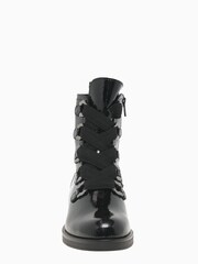Gabor Halkirk Black Patent Fashion Ankle Boots - Image 4 of 6