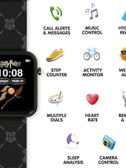 Peers Hardy Black Printed Strap Smart Watch - Image 3 of 7