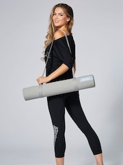 Pineapple Grey Badge Yoga Mat - Image 1 of 3