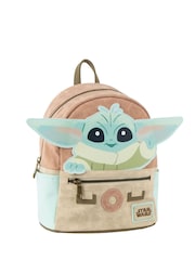 Peers Hardy Brown The Mandalorian Grogu 3D Ears Backpack - Image 1 of 6