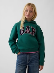 Gap Green & Pink Vintage Soft Relaxed Hoodie (4-13yrs) - Image 1 of 5