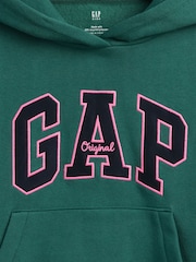 Gap Green & Pink Vintage Soft Relaxed Hoodie (4-13yrs) - Image 4 of 5