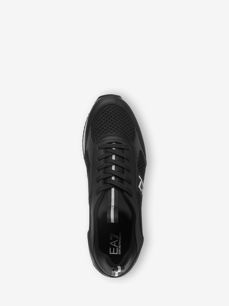 Emporio Armani EA7 Evolution Lace-Up Racer Trainers - Image 3 of 5