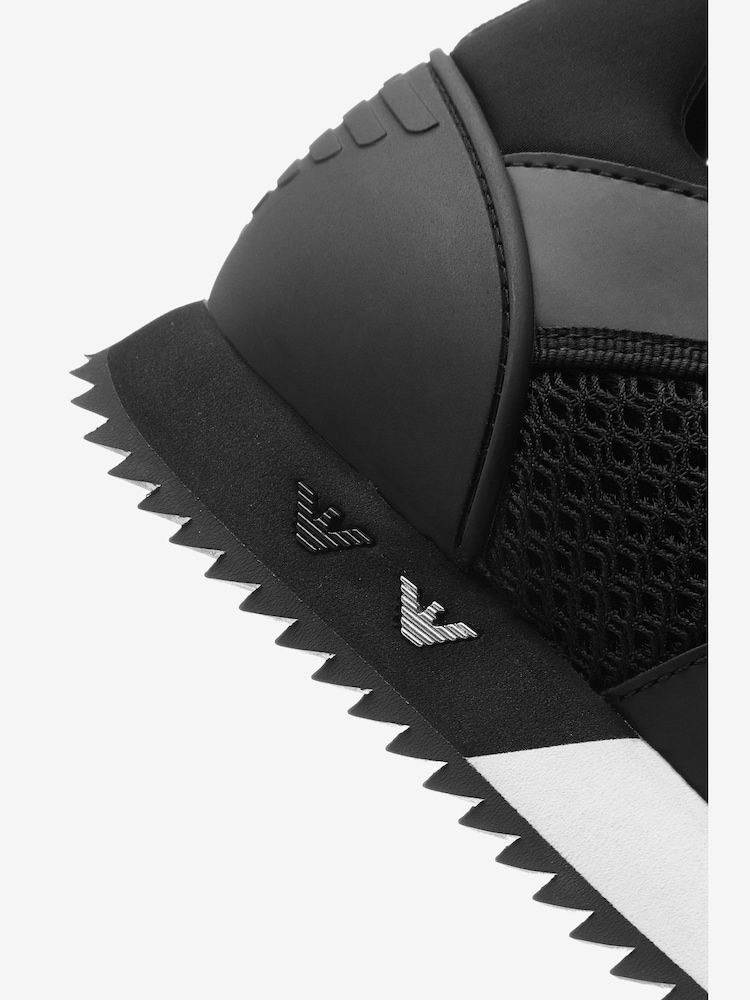 Emporio Armani EA7 Evolution Lace-Up Racer Trainers - Image 4 of 5