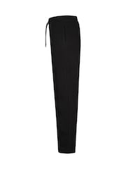 Luke 1977 Black Porto Uncuffed Joggers - Image 5 of 8