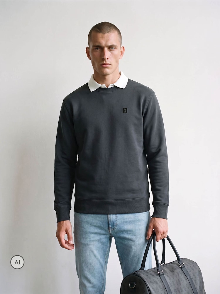 Luke 1977 Blue Parker Sweatshirt - Image 1 of 9