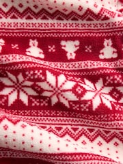 Gap Red Fair Isle Cosy Pyjama Bottoms (6-13yrs) - Image 5 of 5