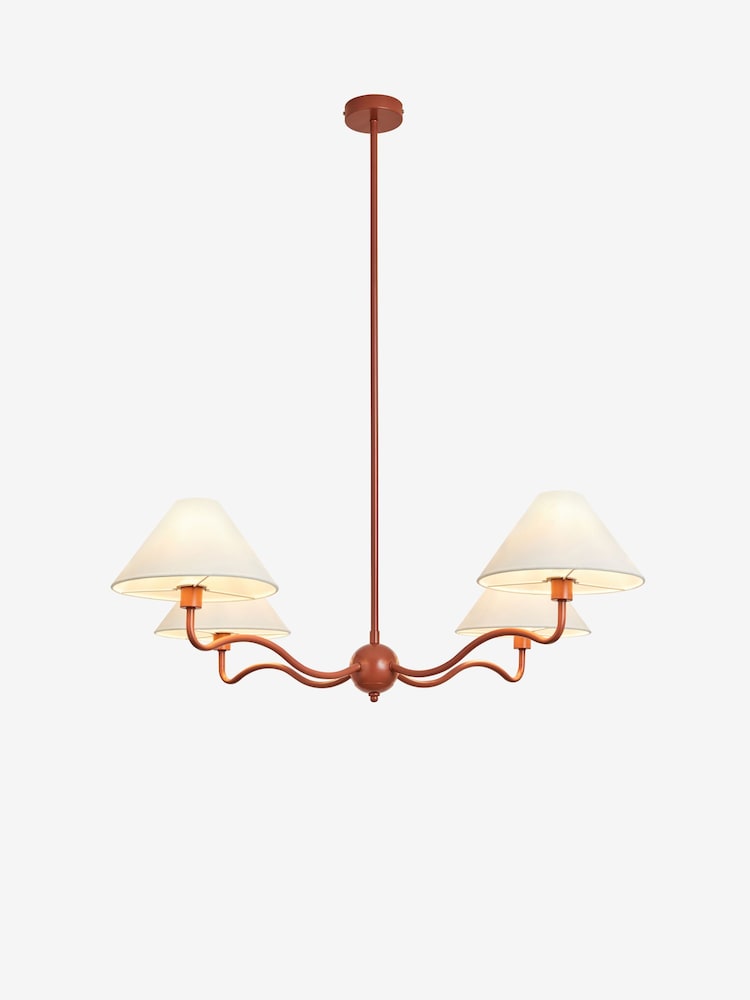 MADE.COM Red Madelyn Light - Image 4 of 4