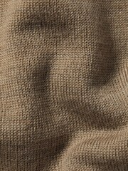 Charles Tyrwhitt Natural Pure Merino Roll Neck Jumper - Image 5 of 6