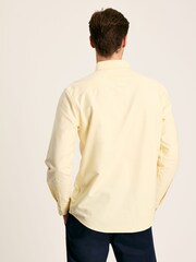 Joules Oxford Yellow Long Sleeve Classic Fit Shirt - Image 3 of 7