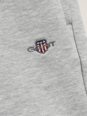 Navy Blå - GANT Archive Shield T-Shirt & Sweat Shorts Set - Bilde 3 av 3