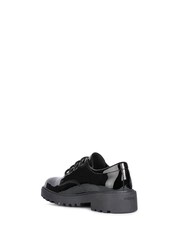 Geox Junior Girls Casey Black Shoes - Image 3 of 5