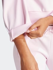 adidas Pink Sportswear Future Icons 3-Stripes Sweatshirt - Image 6 of 7