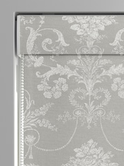 Laura Ashley Grey Josette Steel Made to Measure Roman Blind - Image 3 of 7