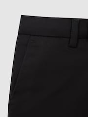 Reiss Black Eastbury Junior Slim Fit Tapered Chinos - Image 6 of 6
