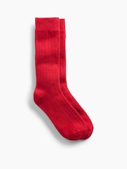 Gap Red CashSoft Crew Socks - Image 1 of 2