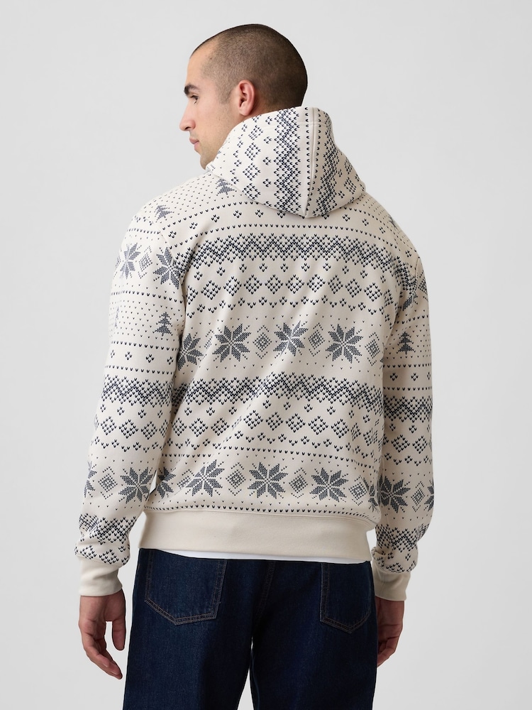 Gap Grey Relaxed Logo Hoodie - Image 2 of 4 Gap Grey Relaxed Logo Hoodie - Image 2 of 4