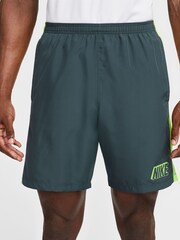 Nike Dark Green Dri-Fit Academy Training Shorts - Image 1 of 4