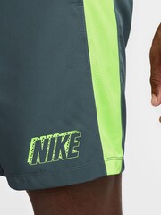 Nike Dark Green Dri-Fit Academy Training Shorts - Image 4 of 4