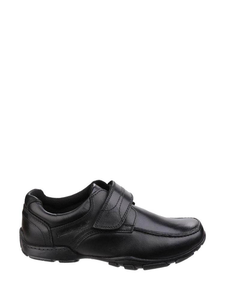 Hush Puppies Black Freddy 2 Senior School Shoes - Image 1 of 1