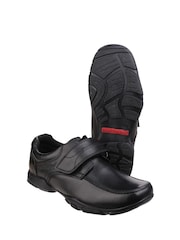 Hush Puppies Black Freddy 2 Senior School Shoes - Image 4 of 5