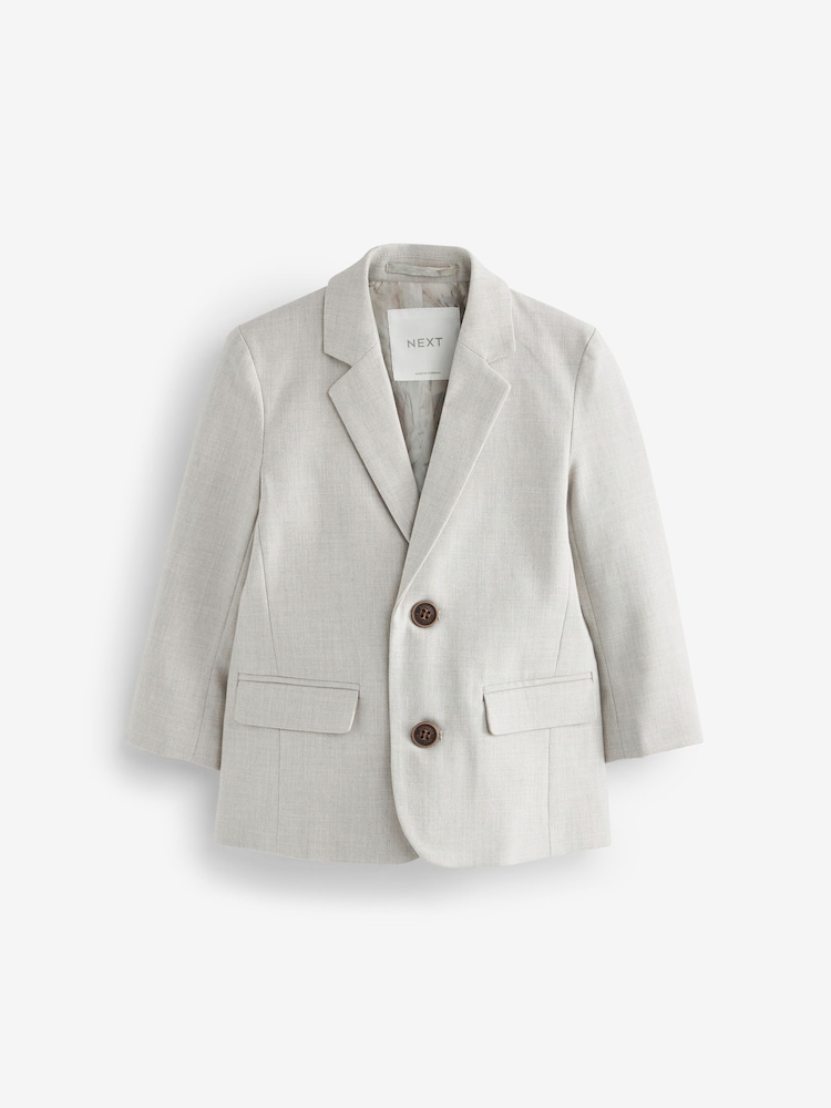 Neutraal - Blazer met linnen (3 mnd - 9 jr) - Image 5 of 8
