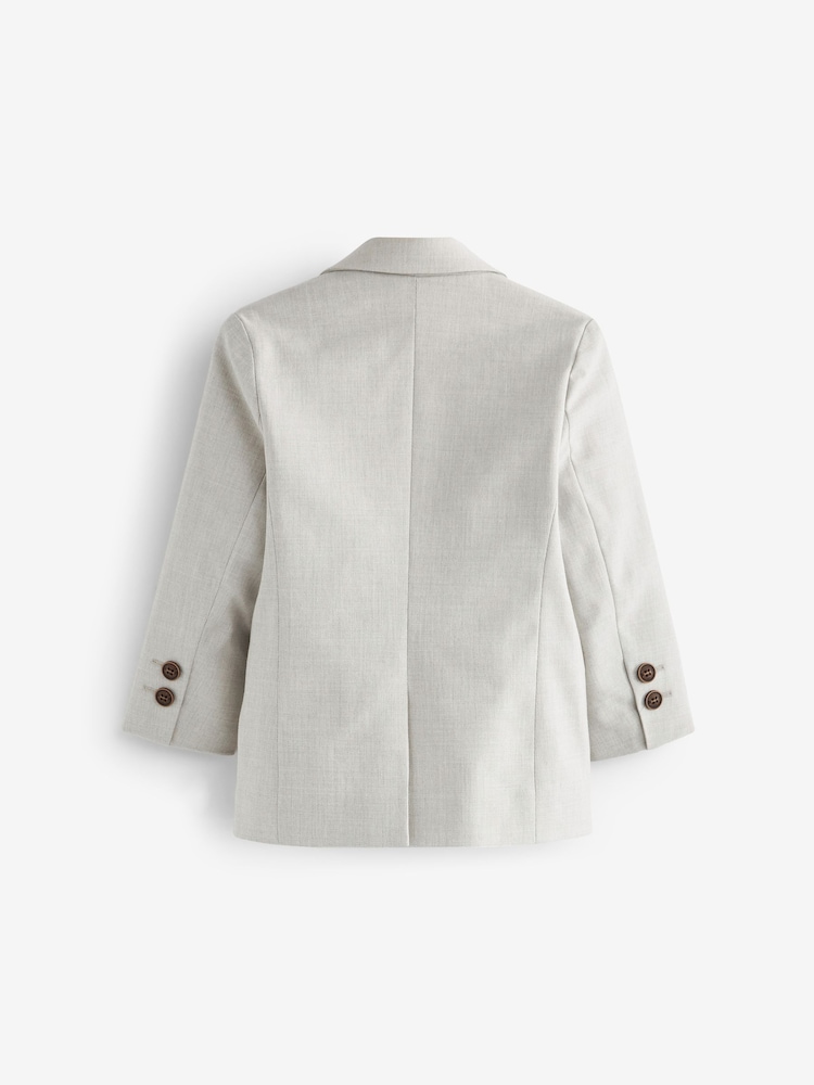 Neutraal - Blazer met linnen (3 mnd - 9 jr) - Image 6 of 8