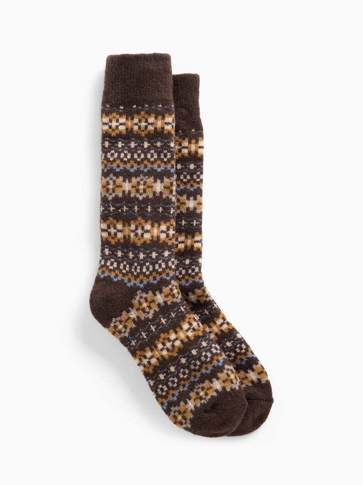 Gap Natural CashSoft Crew Socks - Image 1 of 2 Gap Natural CashSoft Crew Socks - Image 1 of 2