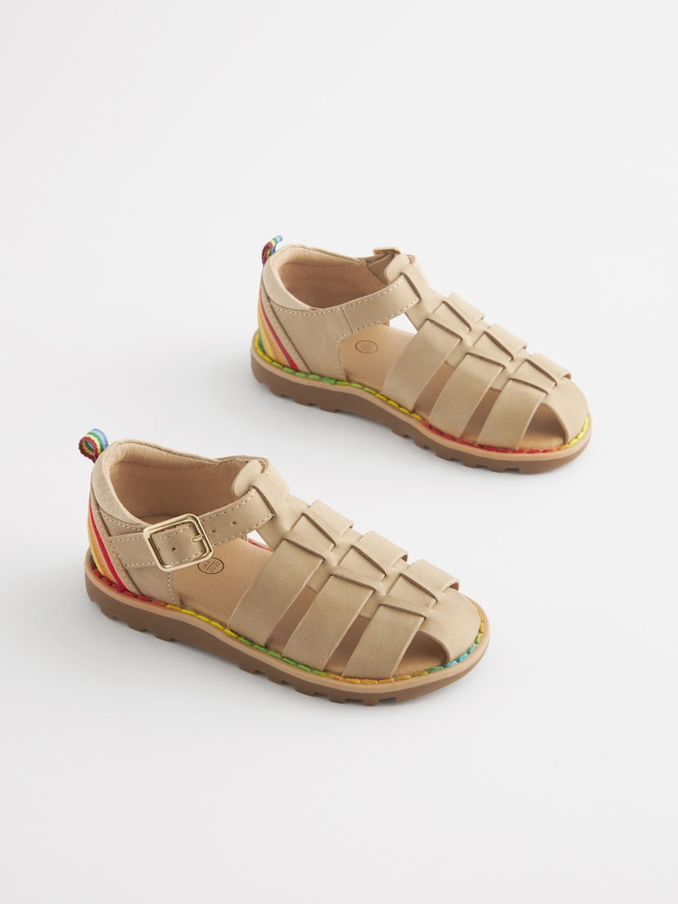 Little Bird by Jools Oliver Stone Fisherman Sandals - Image 1 of 5