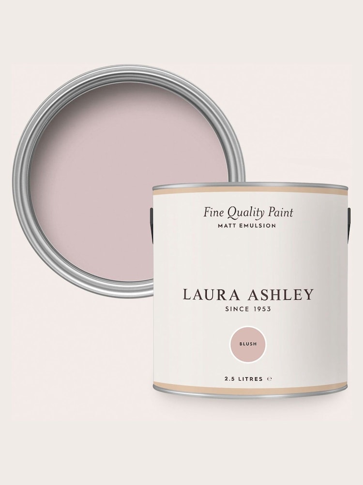 Laura Ashley Blush Pink Matt Emulsion 2.5Lt Paint - Image 4 of 4