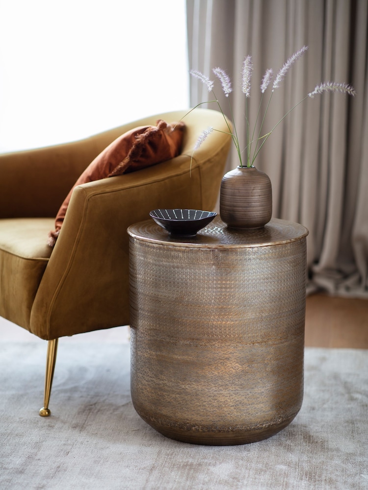 Gallery Home Gold Gold Side Table - Image 1 of 2