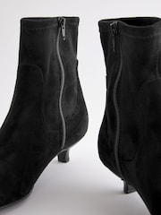 Black Forever Comfort® Chisel Toe Sock Boots - Image 6 of 8