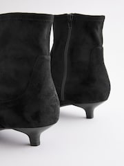 Black Forever Comfort® Chisel Toe Sock Boots - Image 8 of 8
