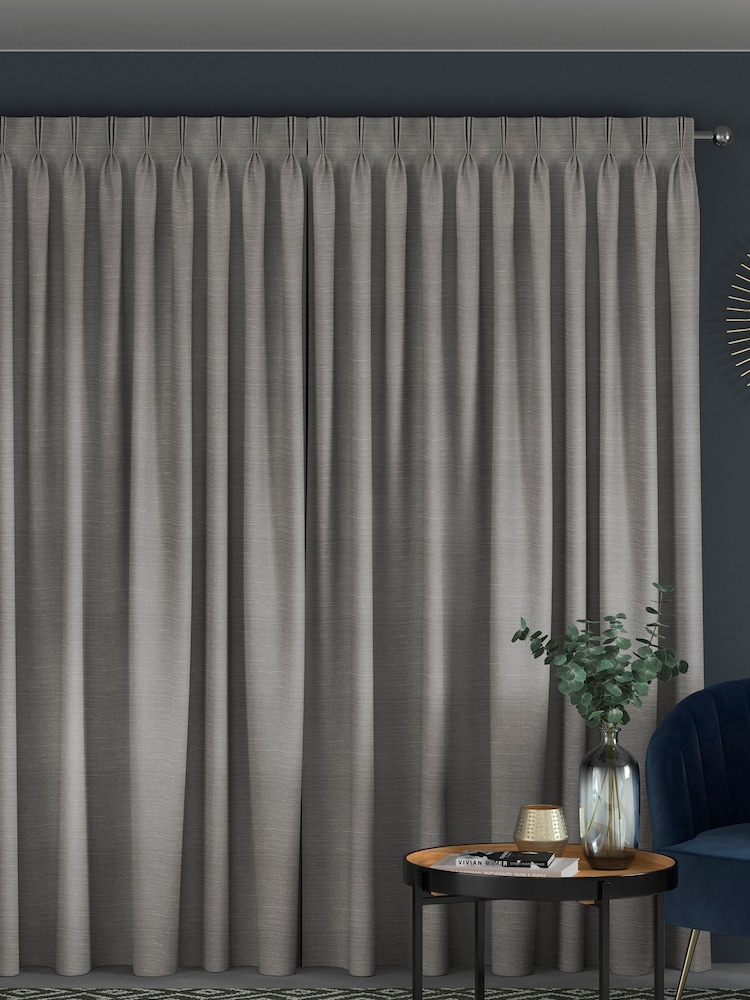 Fog Grey Voyage Maison Jasper Made To Measure Curtains - Image 2 of 7