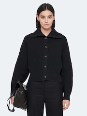 AllSaints Blue Caron Jumper - Image 1 of 8