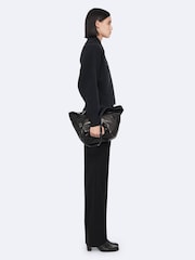 AllSaints Blue Caron Jumper - Image 5 of 8