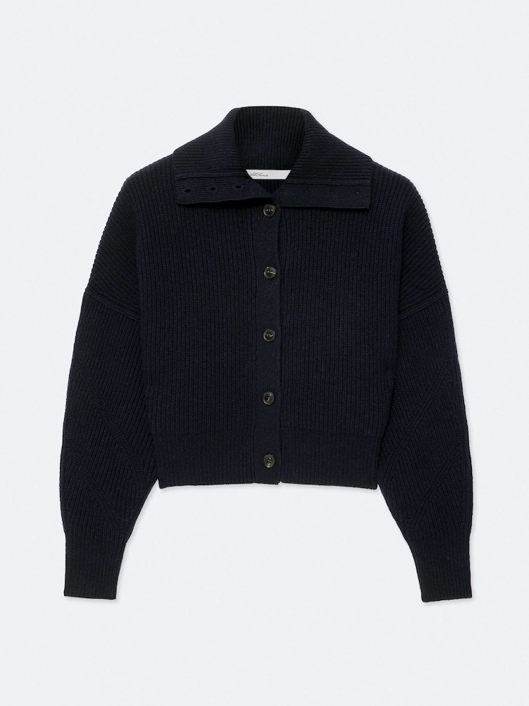 AllSaints Blue Caron Jumper - Image 8 of 8