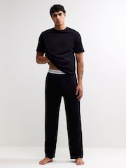 River Island Short Sleeve Jersey Pyjamas Set - 圖片 1/4