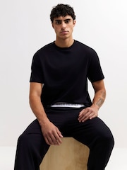 River Island Short Sleeve Jersey Pyjamas Set - 圖片 3/4