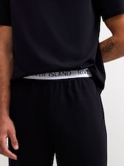 River Island Short Sleeve Jersey Pyjamas Set - 圖片 4/4