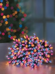 Premier Decorations Ltd Rainbow Supabright 1000 LED Rainbow Christmas Lights 80m - Image 1 of 4