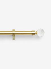Gold 28mm Isabel Extendable Curtain Pole Kit - Image 2 of 6