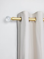 Gold 28mm Isabel Extendable Curtain Pole Kit - Image 3 of 6