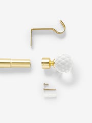 Gold 28mm Isabel Extendable Curtain Pole Kit - Image 6 of 6