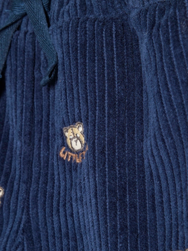 River Island Blue Bear Shacket Polo & Trousers 3 Pack Set - Image 5 of 5